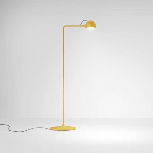 Artemide Ixa Reading LED-Stehleuchte dimmbar gelb