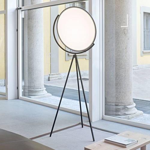 FLOS Superloon - schwarze LED-Designer-Stehleuchte