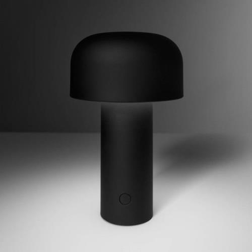 FLOS Bellhop aufladbare LED-Tischleuchte, schwarz