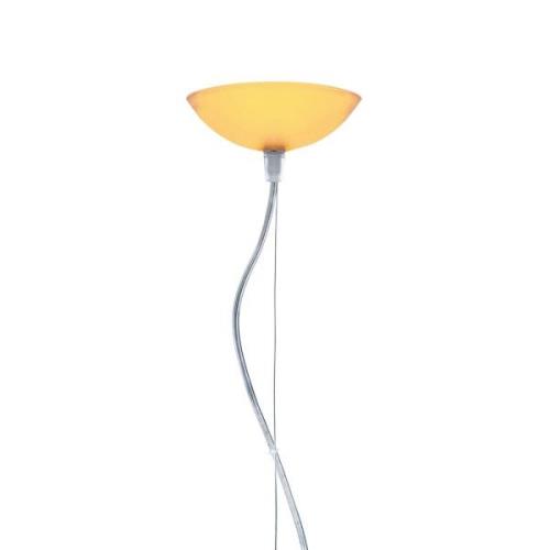 Kartell FL/Y Hängeleuchte, Ø 52 cm, bernstein