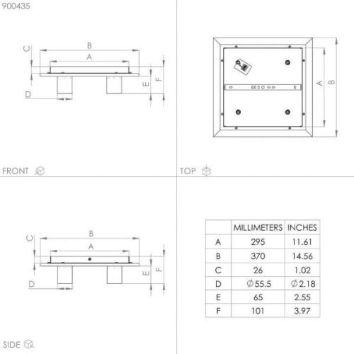 EGLO Valcasotto 1 LED-Deckenleuchte mit vier Spots