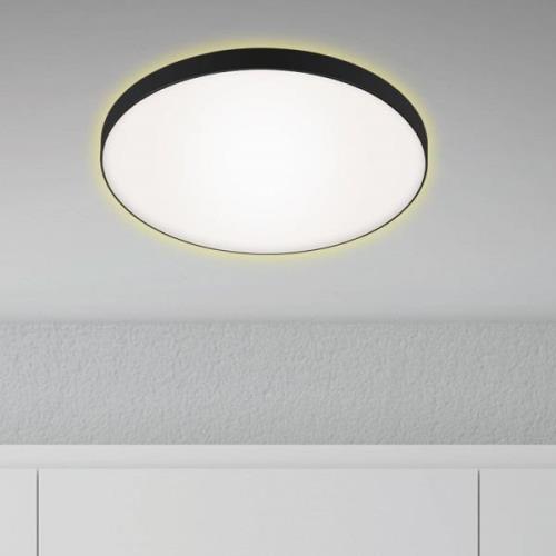 LED-Deckenleuchte Flet mit Backlight, Ø 35,5 cm