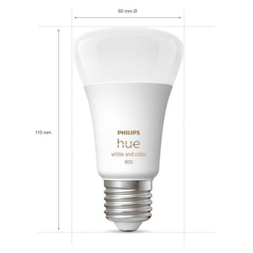 Philips Hue White&Color Ambiance LED E27 9W 4er