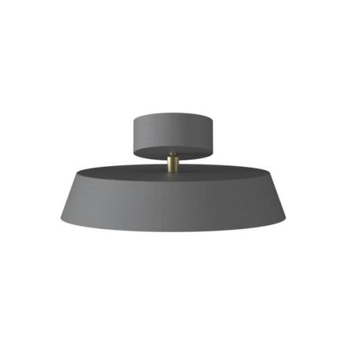 LED-Deckenleuchte Kaito 2 Dim, grau, Ø 30 cm, dimmbar