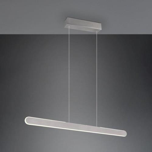 LED-Hängelampe Helios, alu, höhenverstellbar, dimmbar, CCT