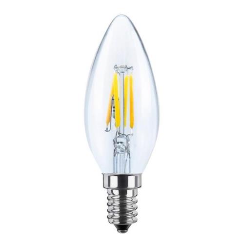 SEGULA LED-Kerzenlampe 24V DC E14 3W 927 Filament dim