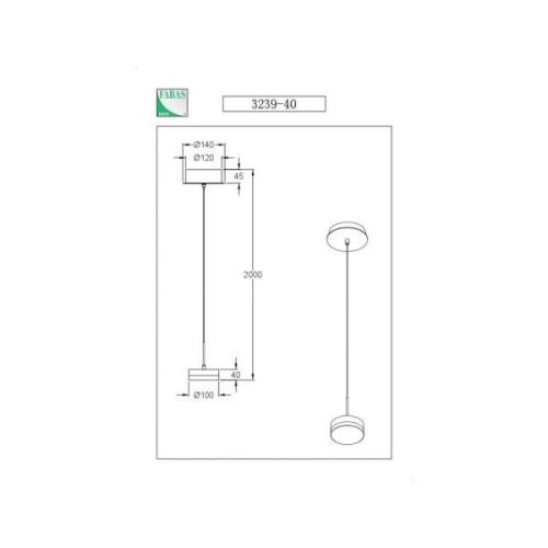 LED-Hängeleuchte Dunk, messing, 1-flammig, 3.000 K, Metall