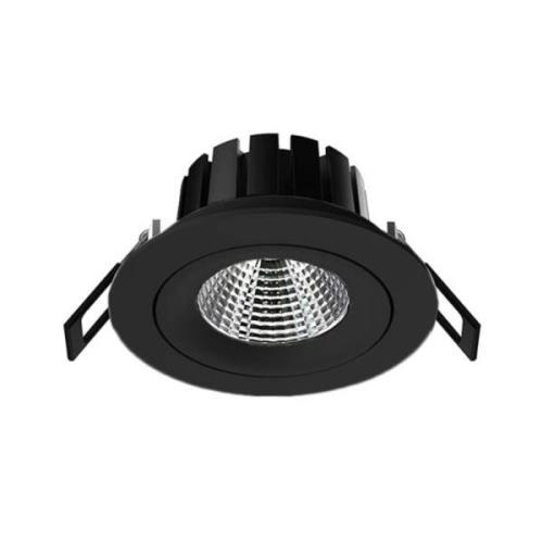 SLC DL04 LED-Einbauleuchte schwarz 2.700 K