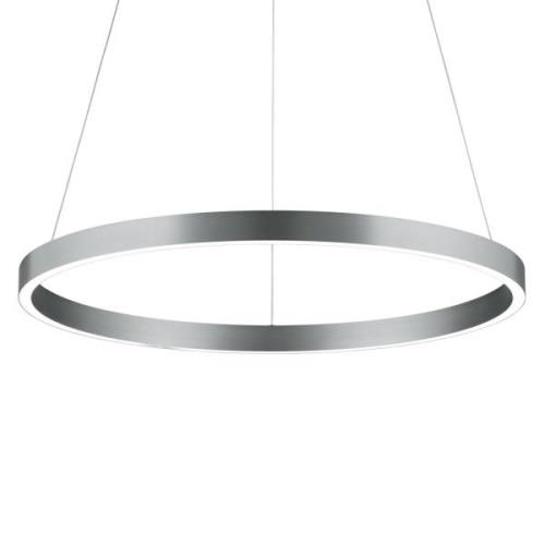 LED-Hängeleuchte Svea-L 60 nickel