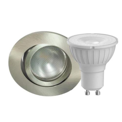 Megatron DecoclicSet LED-Einbauspot GU10 5W eisen