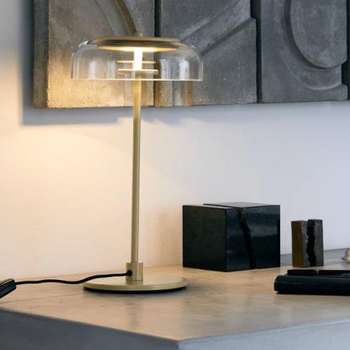 Nuura Blossi Table LED-Tischlampe gold/klar