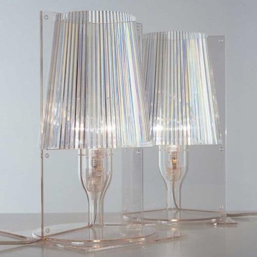 Kartell Take Designer-Tischleuchte, transparent