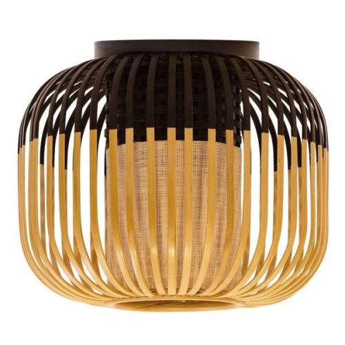 Forestier Bamboo Light XS Deckenlampe 27cm schwarz