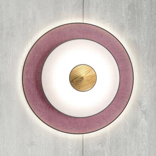 Forestier Cymbal S LED-Wandleuchte, puderrosa