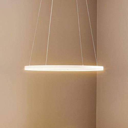 LED-Pendelleuchte Giotto, einflammig, weiß