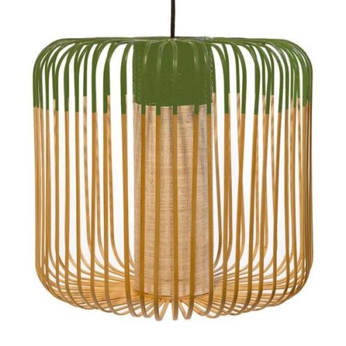 Forestier Bamboo Light M Pendellampe 45 cm grün