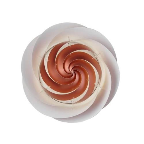 LE KLINT Swirl Medium - kupferfarbene Wandleuchte