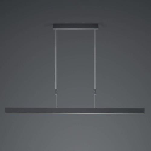 LED-Hängeleuchte Delta, 130 cm, schwarz