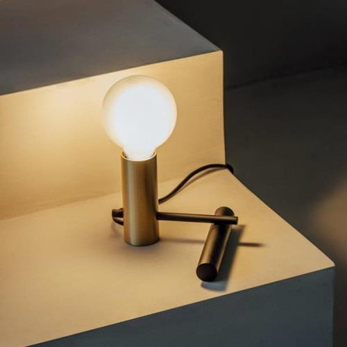 LEDS-C4 Nude Tiny Tischleuchte E27 gold/schwarz