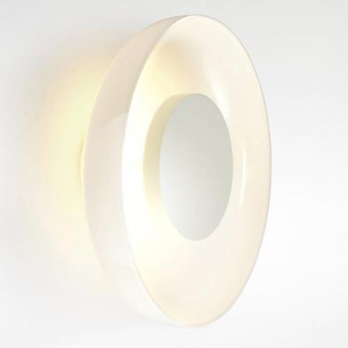 MARSET Aura LED-Wandleuchte, Ø 25 cm, opal