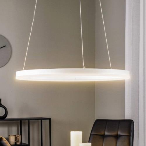 Arcchio Albiona LED-Hängeleuchte, weiß, 60 cm