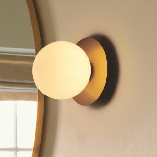 Nuura Liila 1 Medium Wandlampe, 1-flg. gold/weiß