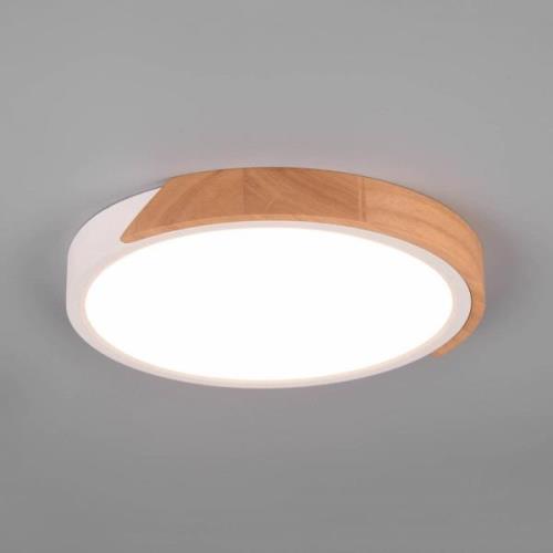 LED-Deckenleuchte Jano, Ø 31,5 cm, 3.000K, weiß