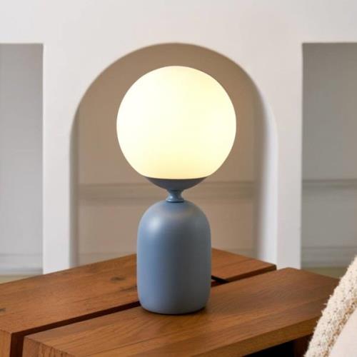 Pauleen Glowing Charm Tischlampe, Keramikfuß blau