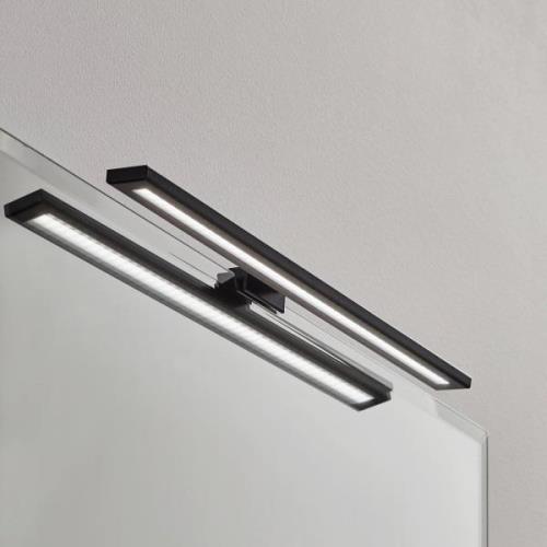 LED-Spiegelleuchte Espelho 40 cm schwarz 4.000 K