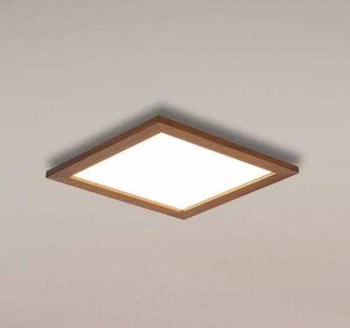 Quitani LED-Panel Aurinor, Nussbaum, 45 cm