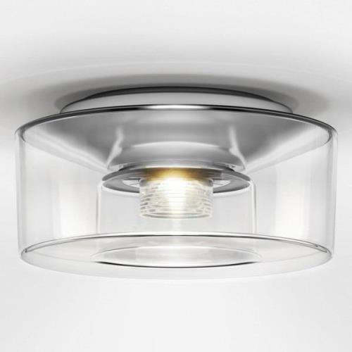 serien.lighting Curling S Decke 2.700K Glas klar