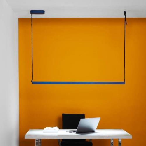 LOOM DESIGN LED-Hängeleuchte Belto, blau