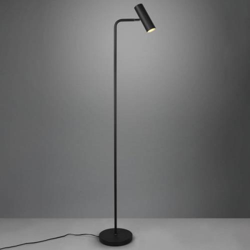 Stehlampe Marley, schwarz matt