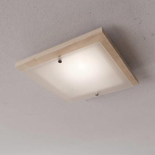 Envostar Kerio Deckenlampe, 35x35 cm, Kiefer natur