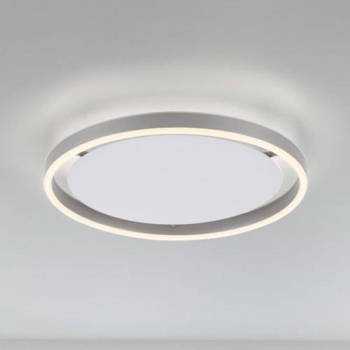 LED-Deckenleuchte Ritus, Ø 39,3cm, aluminium