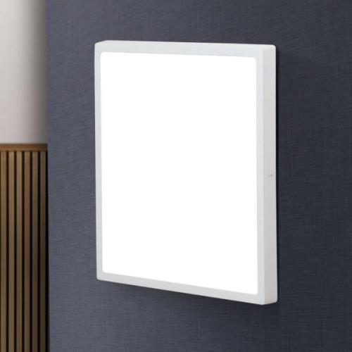 Eckige LED-Wandlampe Lero 40 x 40 cm