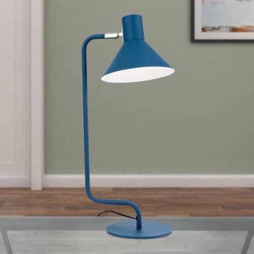 Schreibtischlampe Viktoria Kopf verstellbar blau