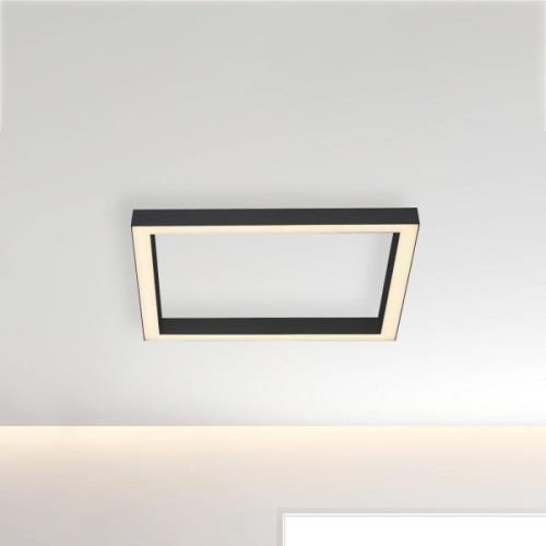 LED-Deckenlampe PURE Lines, 55x55 cm, anthrazit, CCT, Remote