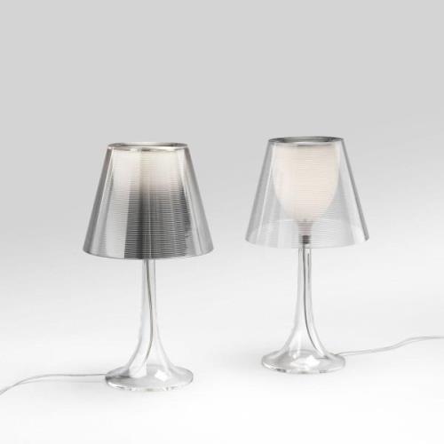 FLOS Miss K Tischlampe, Dimmschalter, transparent