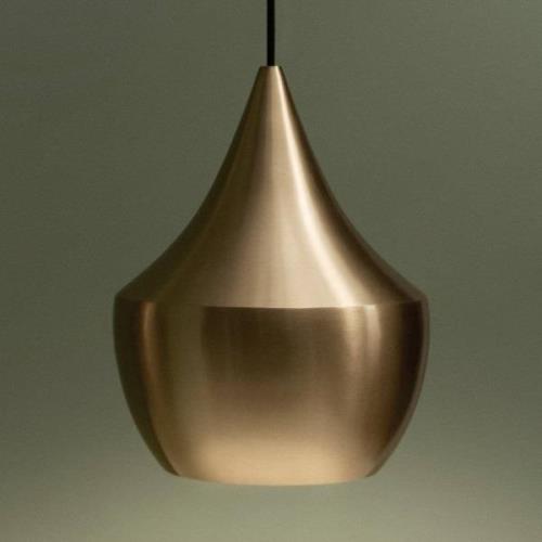 Tom Dixon Beat Fat LED-Pendelleuchte, messing