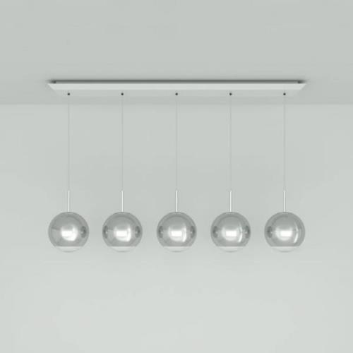 Tom Dixon Mirror Ball 25 cm Linear 5fl chrom