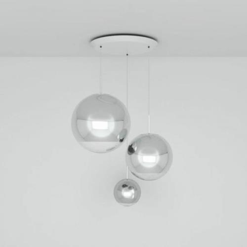 Tom Dixon Mirror Ball Range Round 3fl chrom