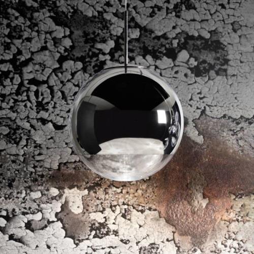 Tom Dixon Mirror Ball LED-Hängelampe Ø 25 cm chrom