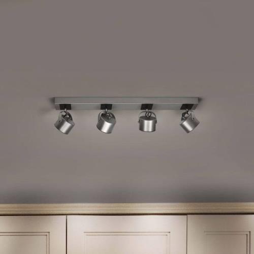 LEDVANCE LED-Deckenstrahler Jupiter, 3.000 K, 4-fl., lang