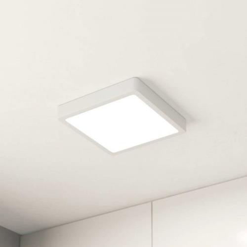 LED-Deckenlampe Fueva 5 IP44 3000K weiß 21x21cm