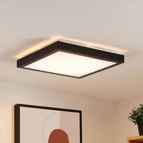 Lindby Atilio LED-Deckenleuchte, eckig, 37,5 cm