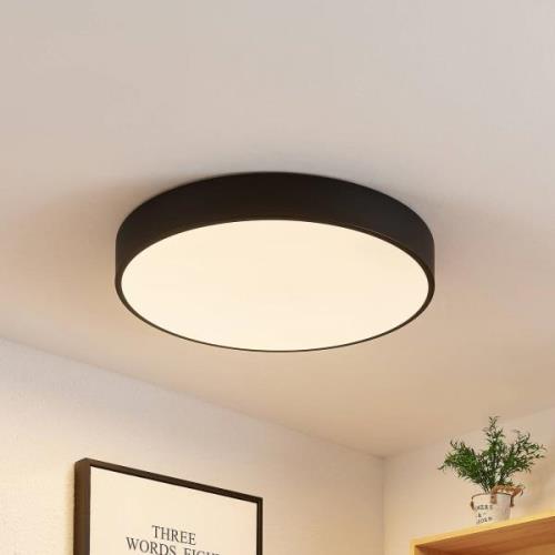 Lindby Simera LED-Deckenlampe 50cm, schwarz