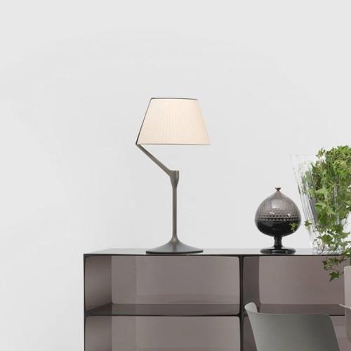 Kartell LED-Tischleuchte Angelo Stone, titan, dimmbar