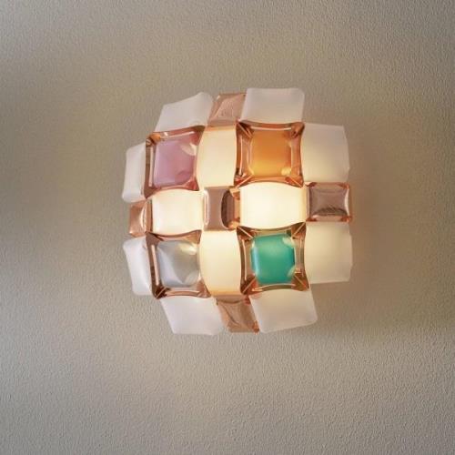 Slamp Mida Wandleuchte, 32x32 cm, bunt/weiß