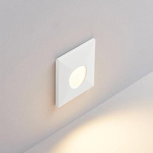 Molto Luce LED-Einbaulampe Wall  68R Sina SQ, weiß, Alu, CCT